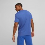 4k Puma 586579-92 Essentials big Logo Men's - royal-blue/black/white